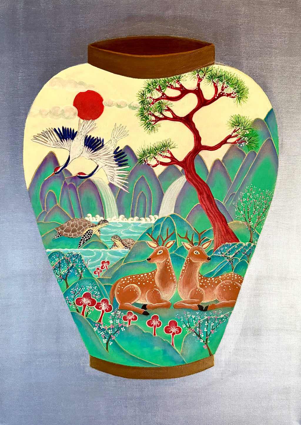 Sipjangsaeng Moon Jar