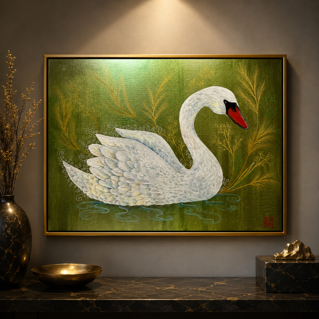 White swan