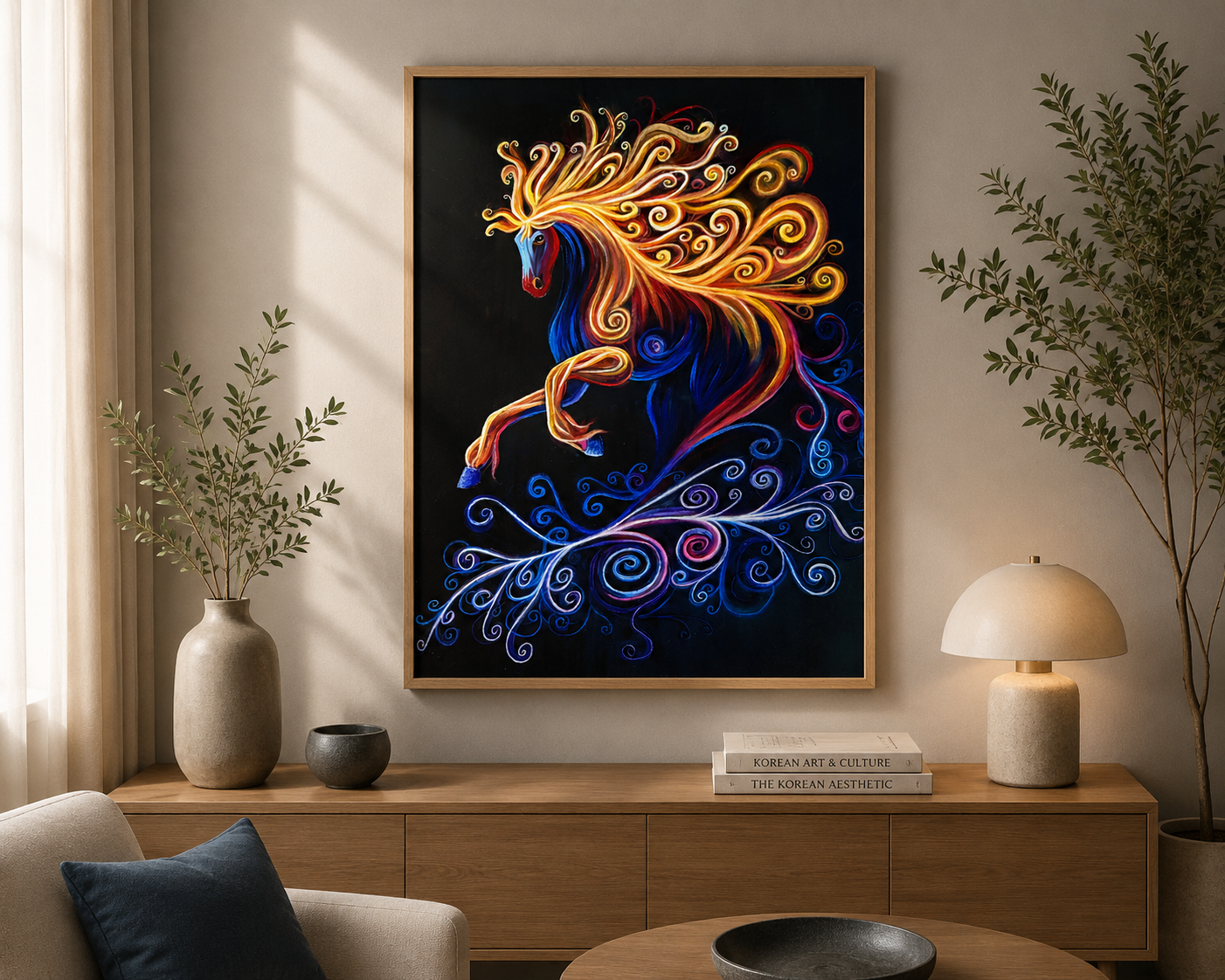 Horse painting