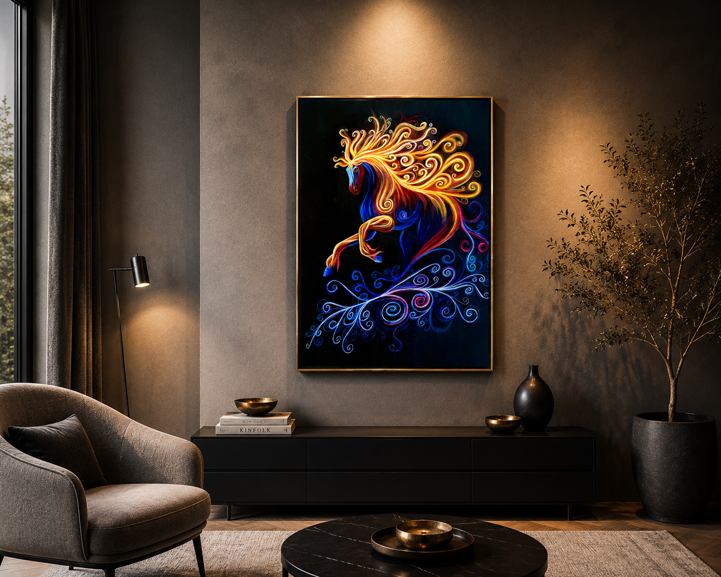 Horse painting