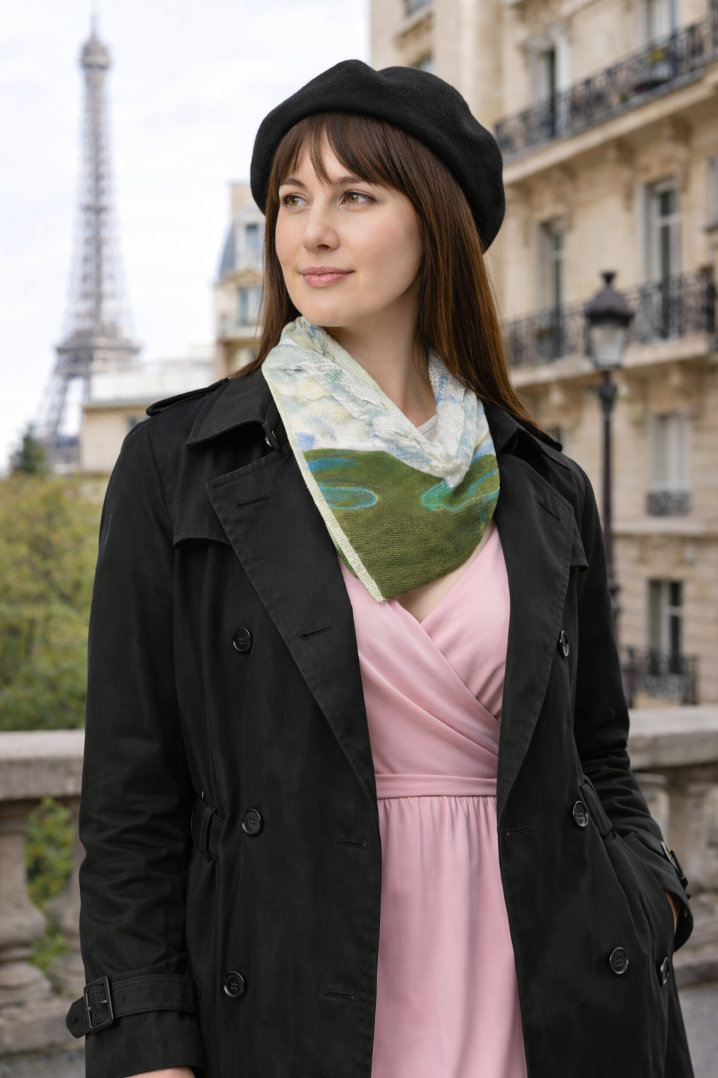 Elegant Cygn scarf