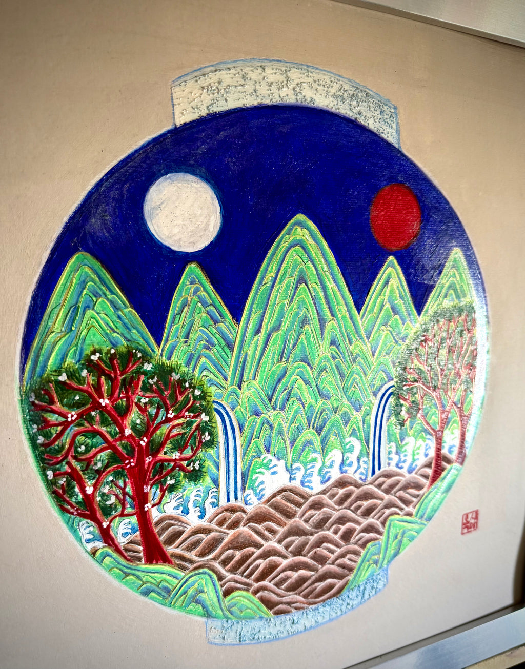 Moon Jar – Irworobongdo