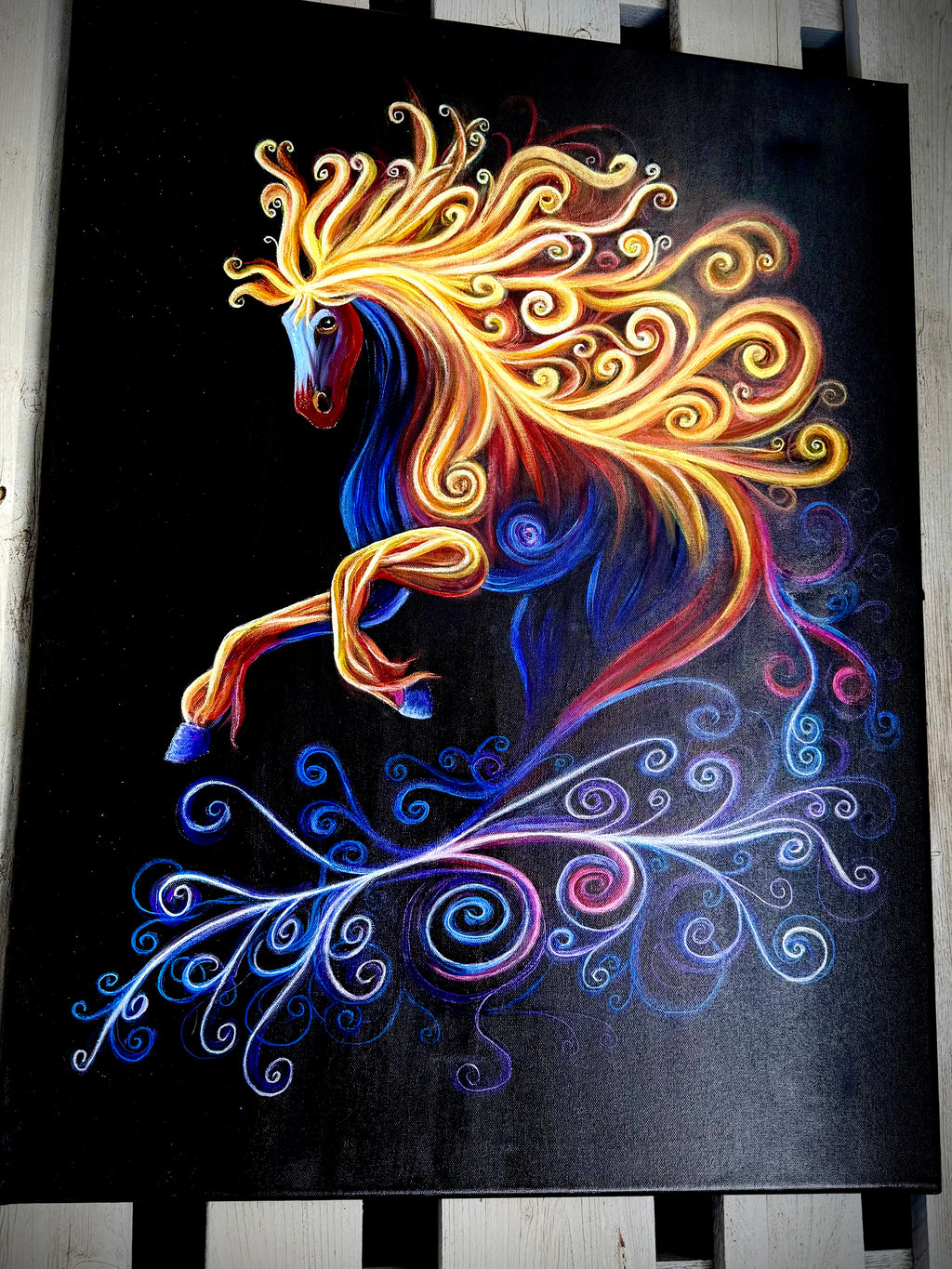 Fire horse