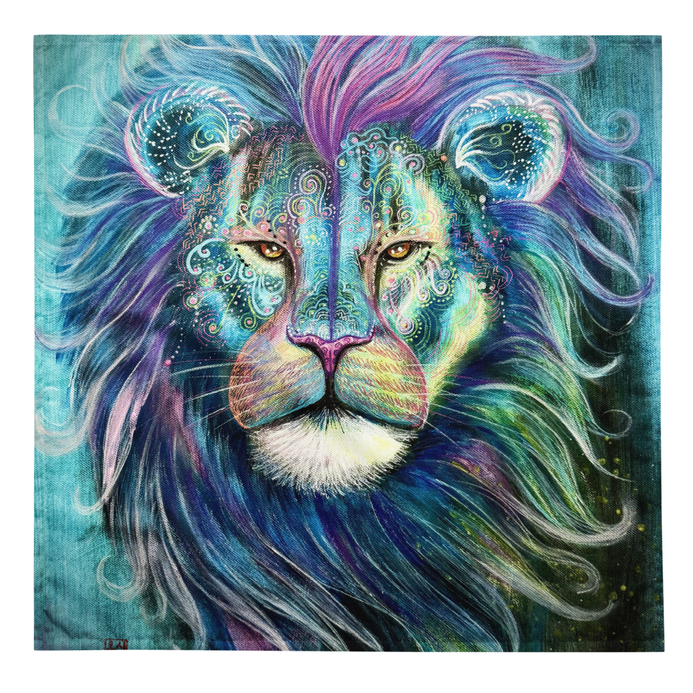 Enchanted Lion scarf