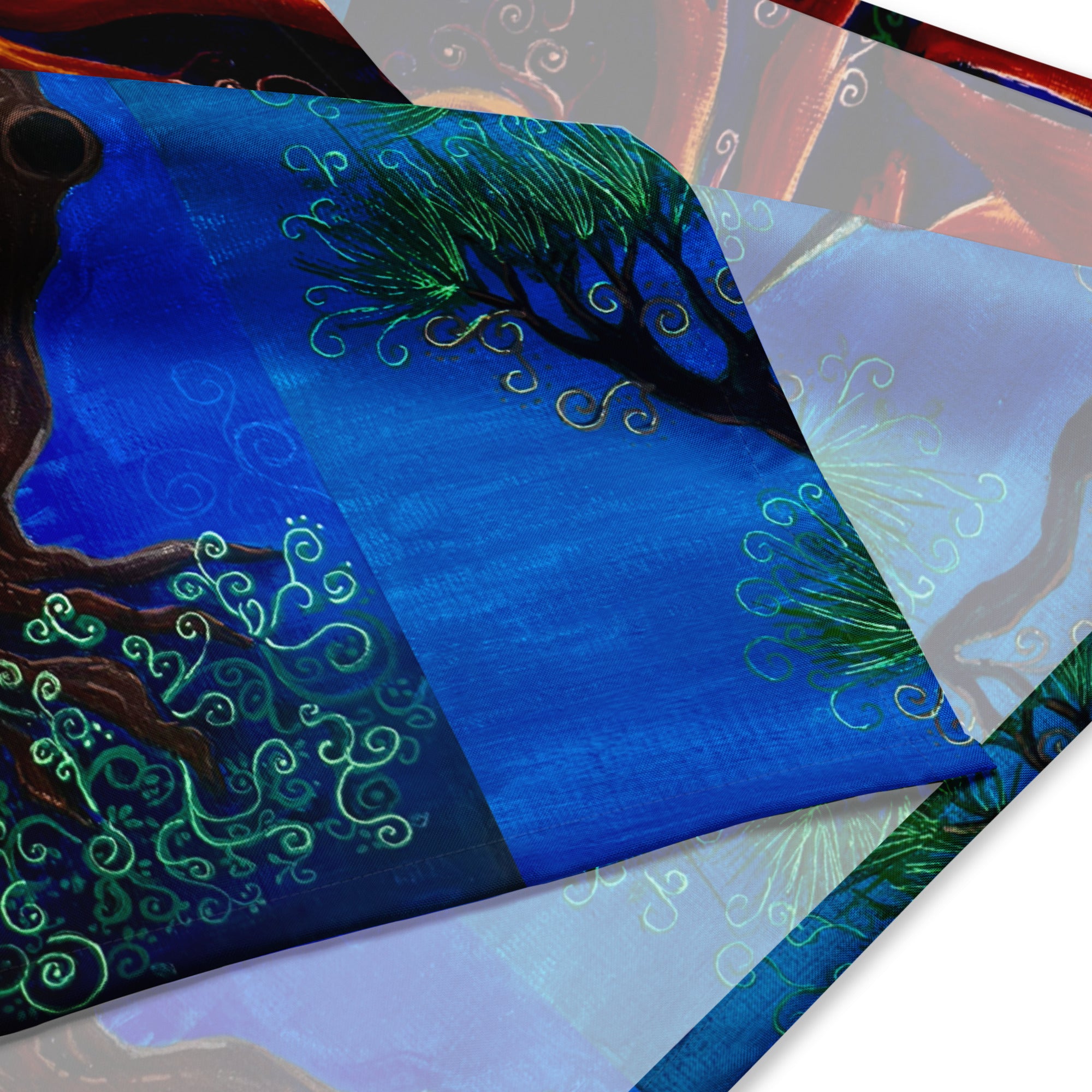 Gumiho and Crane scarf – Octhima