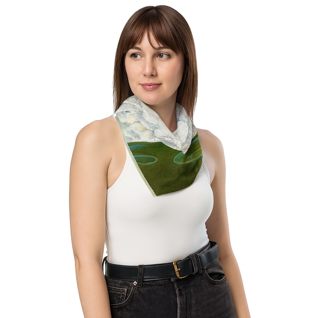 Elegant Cygn scarf